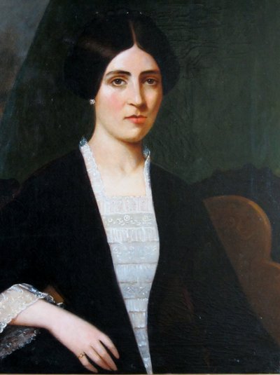 Doña Victoria Squella y Lopetegui by Raymond Auguste Quinsac Monvoisin